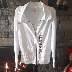 White/Blue Casual Jacket By BKE